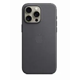 Чехол iPhone 15 Pro FineWoven Case MagSafe, Black, черный